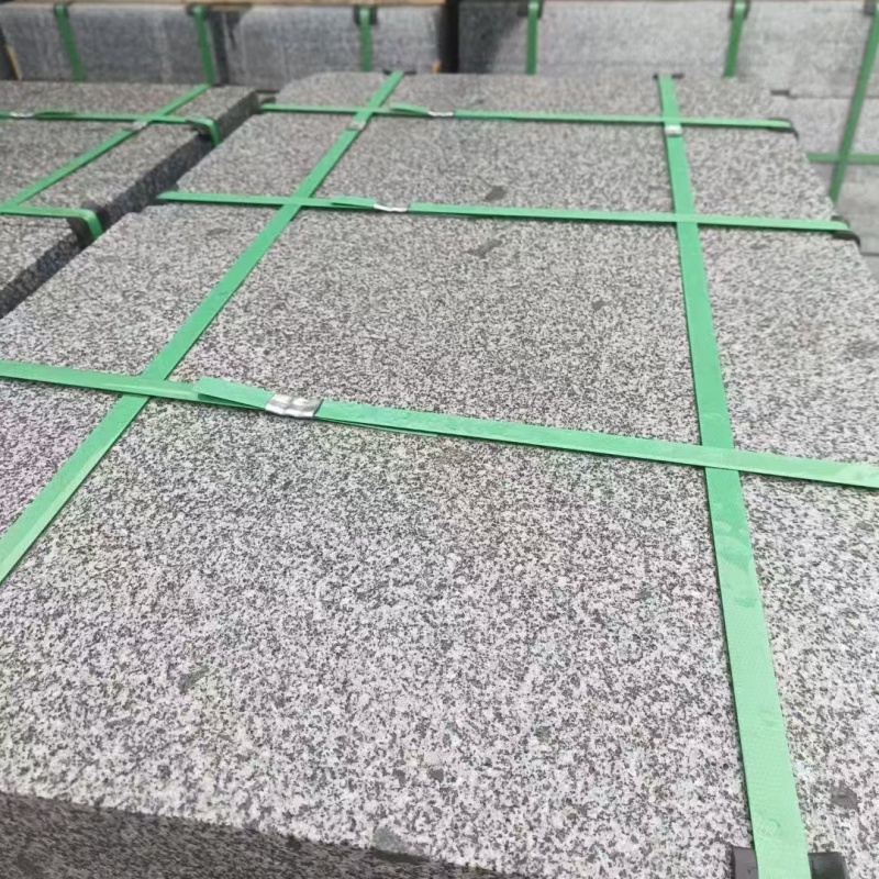 滨州芝麻灰地铺石石材厂家